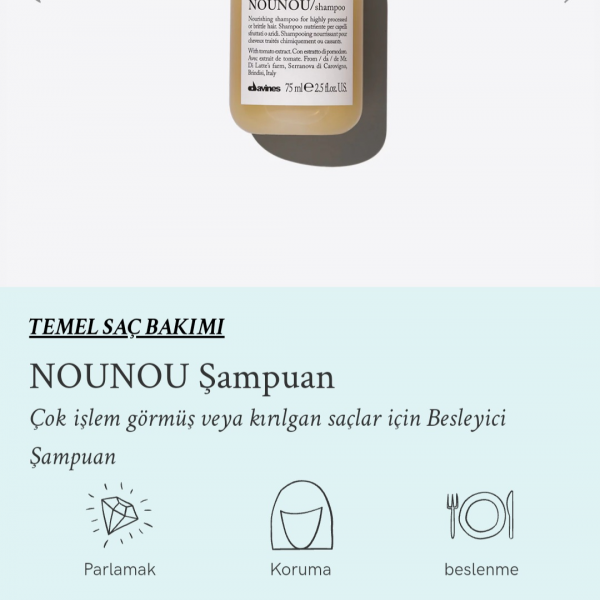 Davines nounou sampuan